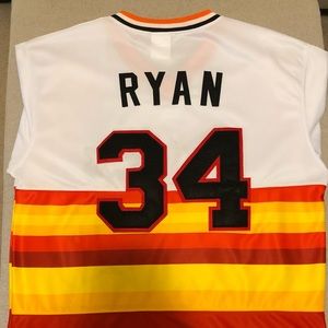 Houston Astros Nolan Ryan Throwback Jersey